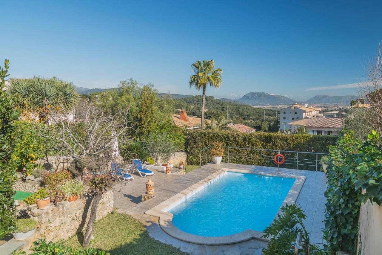 Villa Es Puig Búger Buitenkant foto