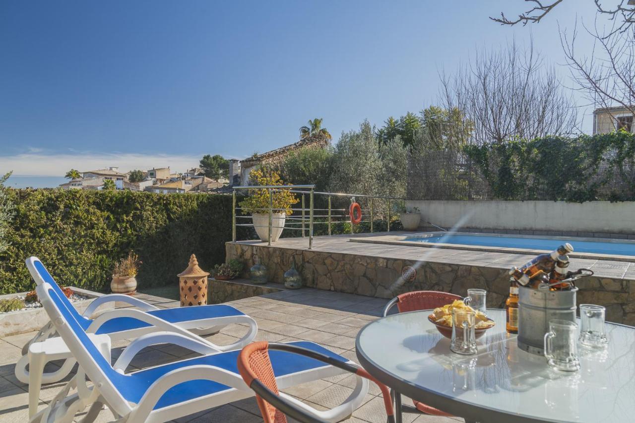 Villa Es Puig Búger Buitenkant foto