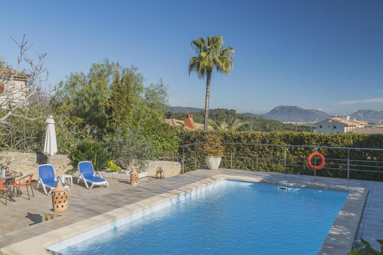 Villa Es Puig Búger Buitenkant foto